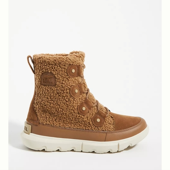 Sorel Shoes - Sorel Explorer II Joan Cozy Boots - honey tan